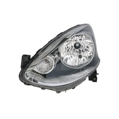 Imagen de TYC 20 14432 05 2 Faros izquierda H4 para circulación por la derecha con electromotor