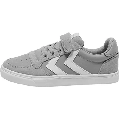 Imagen de Hummel Slimmer Stadil Zapatillas para niños, Talla: 31, Grey Zapatos