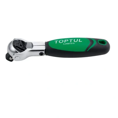 Imagen de TOPTUL CJNM1616 Chicharra reversible 72 12,5 (1/2&quot;) 160 Acero cromo vanadio