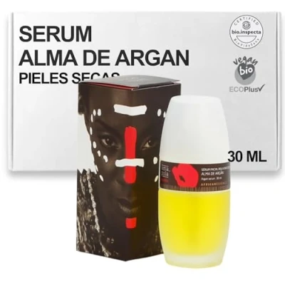Imagen de AMAPOLA BIOCOSMETICS Sérum Rejuvenecedor de Argán Antiarrugas y Reafirmante para Todo Tipo Pieles Ingredientes Ecológicos, Naturales Veganos [30 ml]