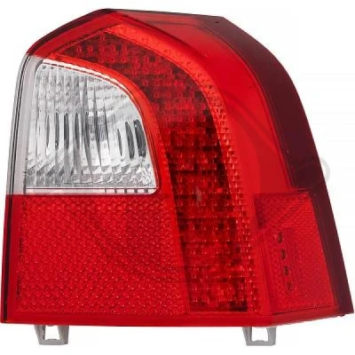 Imagen de DIEDERICHS 7661190 Piloto trasero derecha Parte exterior con portalámparas VOLVO: XC70 II Familiar