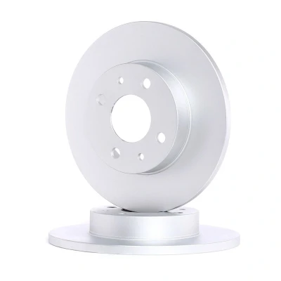 Imagen de DELPHI BG2458 Disco de freno 240 11 4 macizo aceitado sin procesar cojinete rueda, anillo sensor ABS FIAT: Punto II Hatchback