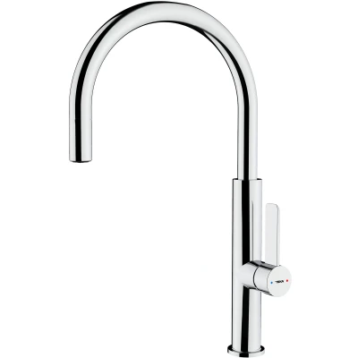 Imagen de Grifo De Cocina Teka Monomando Fot 995 Color Cromo Ref 116030022 Caño Giratorio