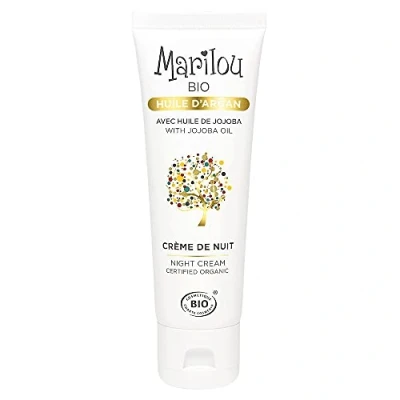 Imagen de Marilou Bio Crema de noche con argán, tubo 50 ml