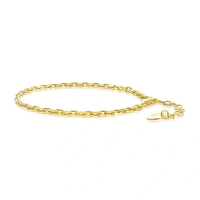 Imagen de Mary &amp; Jules pulsera para mujer de oro Plata reciclada, chapada en oro, dorada, regalo mujeres y niñas, hipoalergénica, ley 925, 19 cm,