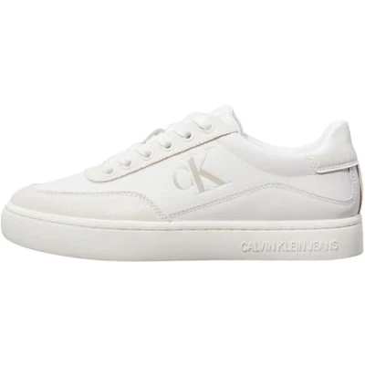 Imagen de Calvin Klein Jeans Classic Cupsole Zapatillas, Mujer, Talla: 41, Bright white/creamy white Zapatos