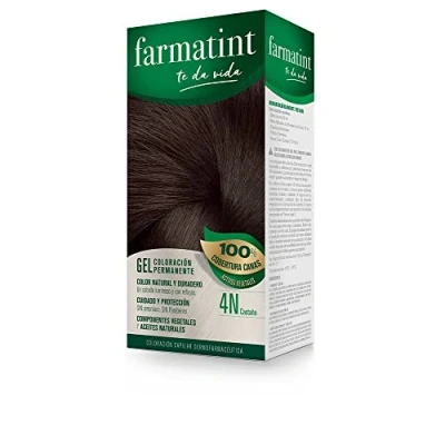 Imagen de Farmatint Gel de Coloración Permanente 4N Castaño 135 ml