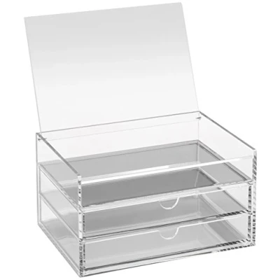 Imagen de Osco Acrylic 3 Drawer Chest with Flip up Lid (A3279)