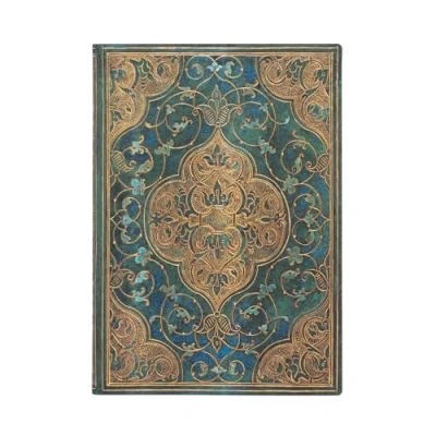 Imagen de Turquoise Chronicles Midi Lined Journal: Flexi softcover, 100 gsm, ribbon marker, memento pouch, book edge printing, no closure