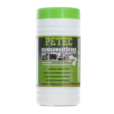 Imagen de PETEC 82120 Toallitas para limpieza de las manos 120 tela