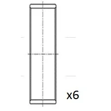 Imagen de Cojinete de biela FAI AutoParts BB2018 025