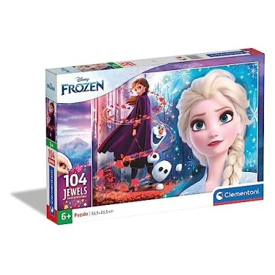 Imagen de Clementoni 20164 Puzzle 104 Piezas con Joyas Frozen 2