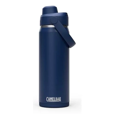 Imagen de Camelbak Thrive Chug VSS 20oz Botella Aislada Acero Inoxidable, Hidratación Duradera, Optimo Para Días Duros, Diseño Chug, Aislamiento Al Vacío, Color: Navy, Talla: 600 ml