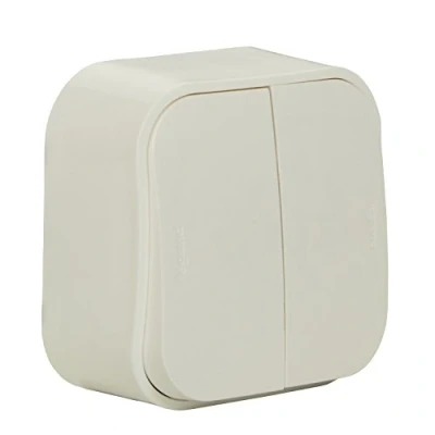 Imagen de Legrand Aufputz Schucko 1 tomas, compartimento de 2 o 3 Compartimento, 448782402, 220.00 voltsV