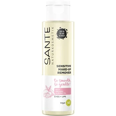 Imagen de SANTE naturkosmetik Make up Remover Aceite DESMAQUILLANTE DE Ojos Sensitive 110ml, Plástico, Transparente