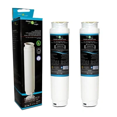 Imagen de FilterLogic FFL 110B Filtro de agua para nevera compatible con UltraClarity 00740560, 740560/644845 BOSCH, SIEMENS, Neff, Gaggenau, Miele, HAIER 0060820860, RF 2800 13, SUPCO WF299 (paquete 2)