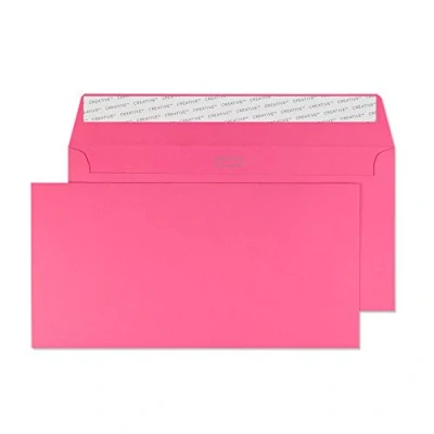 Imagen de Blake Creative Colour DL+ 25202 Sobres autoadhesivos (114 x 229 mm, 120 g/m², 25 unidades), color rosa