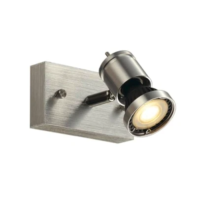 Imagen de SLV Aluminio ASTO 1 / iluminación de Interior, luminaria Superficie Pared, proyector Techo GU10 50 W