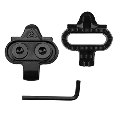 Imagen de JPGhaha Calas MTB SPD SH51 para Shimano, 2 Pares Tacos de Bicicleta Spinning Juego Shimano Pedales Compatibles con Negro