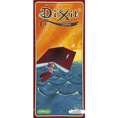 Imagen de Asmodee Dixit 2 Quest Juego de Mesa Edición Italiana Cartas Modelo n. DIX02IT