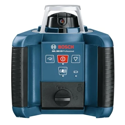 Imagen de Bosch Professional Nivel láser giratorio GRL 300 HV (haz de luz roja, receptor LR 1, alcance hasta m diámetro, en maletín)