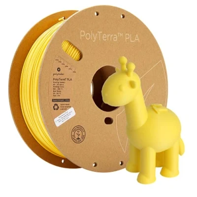 Imagen de Polymaker PolyTerra PLA Savannah Amarillo 1.75mm 1kg