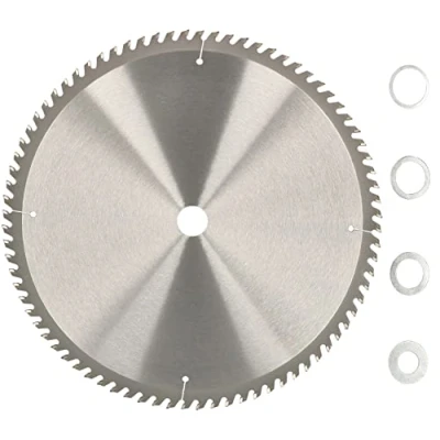 Imagen de KOTARBAU® Disco de corte para madera, 80 dientes, Ø 350 mm, cierra circular, Hoja sierra, Discos corte, Hojas sierra acero duro, Incluye 4 anillos reducción