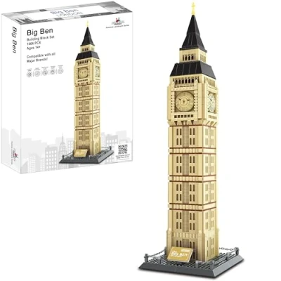 Imagen de Apostrophe Games Juego de Bloques Construcción Big Ben 1,664 Piezas