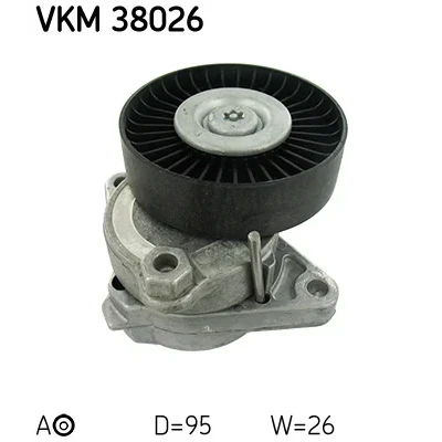 Imagen de SKF VKM 38026 Polea Tensora MERCEDES BENZ: Clase E T modell, CLK Coupé, ML