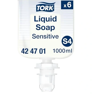 Imagen de Tork Jabón Líquido para Pieles Sensibles, 6 x 1000 ml, 424701