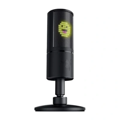 Imagen de Micrófono Razer Seiren Emote, Alámbrico, 100 Hz a: 20 kHz, USB, mV / Pa, Soporte de mesa, Negro