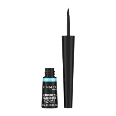 Imagen de Rimmel London Exaggerate Delineador de ojos Waterproof 003 Glossy Black 2,5 ml