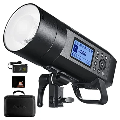Imagen de Godox AD400Pro HSS 1 / 8000s TTL 400WS GN72 All in One Profesional Flash con Sistema Remoto Inalámbrico para Sony Canon Nikon Olympus Fujifilm