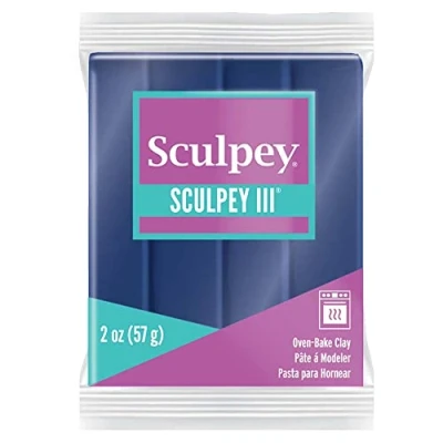 Imagen de Polyform arcilla para esculpir, perla azul marino, 2 oz