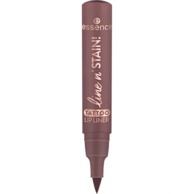 Imagen de Essence Cosmetics Line N&#039; Stain, Lápiz De Labios Tattoo, Larga Duración, Definir, Efecto Tinte, Color Intenso, 2.5 ml