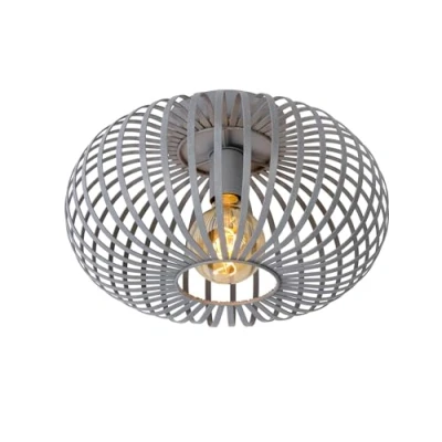 Imagen de LUCIDE Manuela Plafón, 60 W, Gris