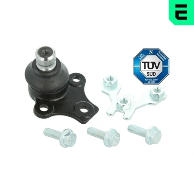 Imagen de OPTIMAL G3 080 Rótula de suspensión debajo, Eje delantero, izquierda, derecha con accesorios para brazo oscilante transversal