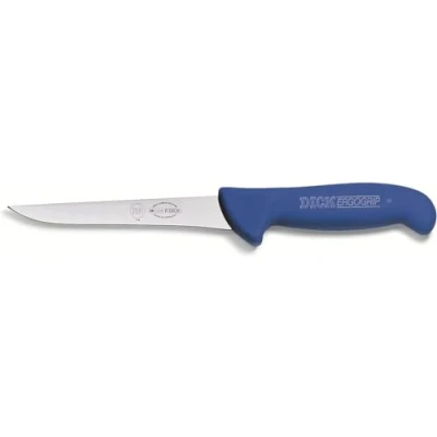 Imagen de F. DICK Cuchillo deshuesador ErgoGrip (hoja de 10 cm acero X55CrMo14, inoxidable, dureza 56 HRC) 82368101, azul