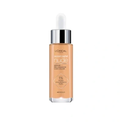 Imagen de L&#039;Oréal Paris Accord Parfait Sérum con Color Ácido Hialurónico Tono 4 5 Medium