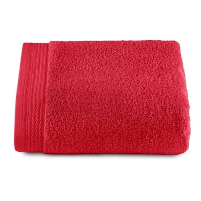 Imagen de Top Towel Premium Toallas de baño Grandes 1 Ducha Grande 100 x 150 cms Algodon 100% 600 Gramos Rojo