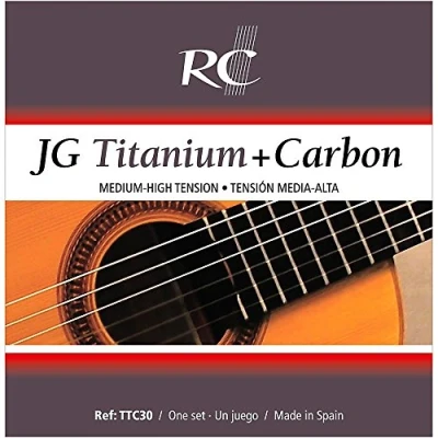 Imagen de Royal Classics TTC30 JG Titanium+Carbon Cuerdas para guitarra, tensión normal