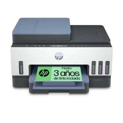 Imagen de Impresora Multifunción HP Smart Tank 7306, WiFi, Bluetooth, USB, doble cara