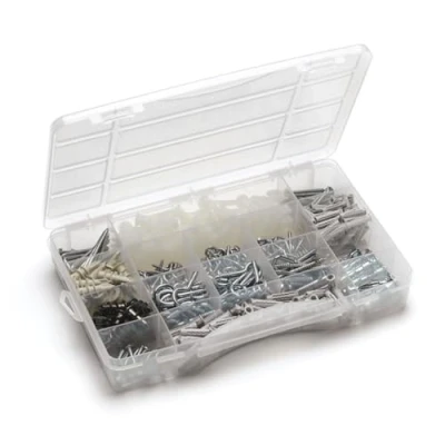 Imagen de Index Fixing Systems MLPLAT301 Maletín con 455 Piezas para Bricolaje, Gris