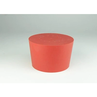 Imagen de neolab 1 1027 goma tapón, 65 mm X 56 MM, 45 de alto, color rojo