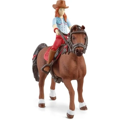 Imagen de Schleich 42539 Horse Club Hannah &amp; Cayenne, a Partir de 5 años, playset, 10 Piezas