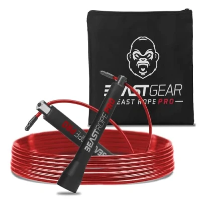 Imagen de Beast Rope Pro de Gear Comba Para Saltar Alta Velocidad Fitness y Acondicionamiento. CrossFit, Boxeo, MMA, Saltos Dobles, Ejercicios Intensidad a Intervalos