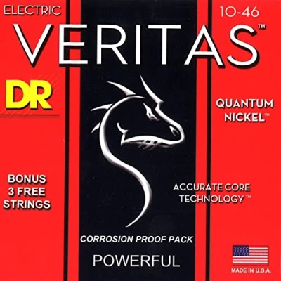 Imagen de DR Strings VERITAS Electric Guitar (VTE 10)