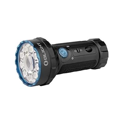 Imagen de OLIGHT Marauder Mini Linterna LED función RGB, 7000 lm, Carga magnética USB (NEGRO)