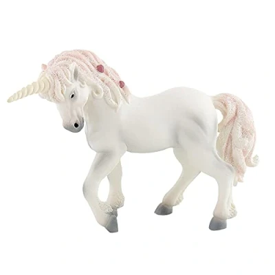 Imagen de Bullyland 75519 Figura de Juego, Unicornio, Aprox. 13,5 cm Altura, Pintada a Mano, sin PVC, para Que los niños jueguen Forma imaginativa, Color Colorido (75519)