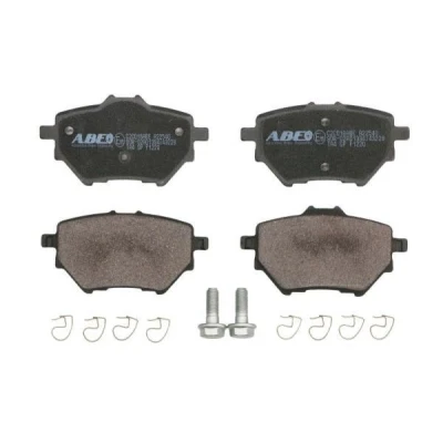 Imagen de ABE C2C016ABE Juego de pastillas freno Eje trasero no preparado para indicador desgaste PEUGEOT: 308 II Hatchback, SW 2, Rifter MPV